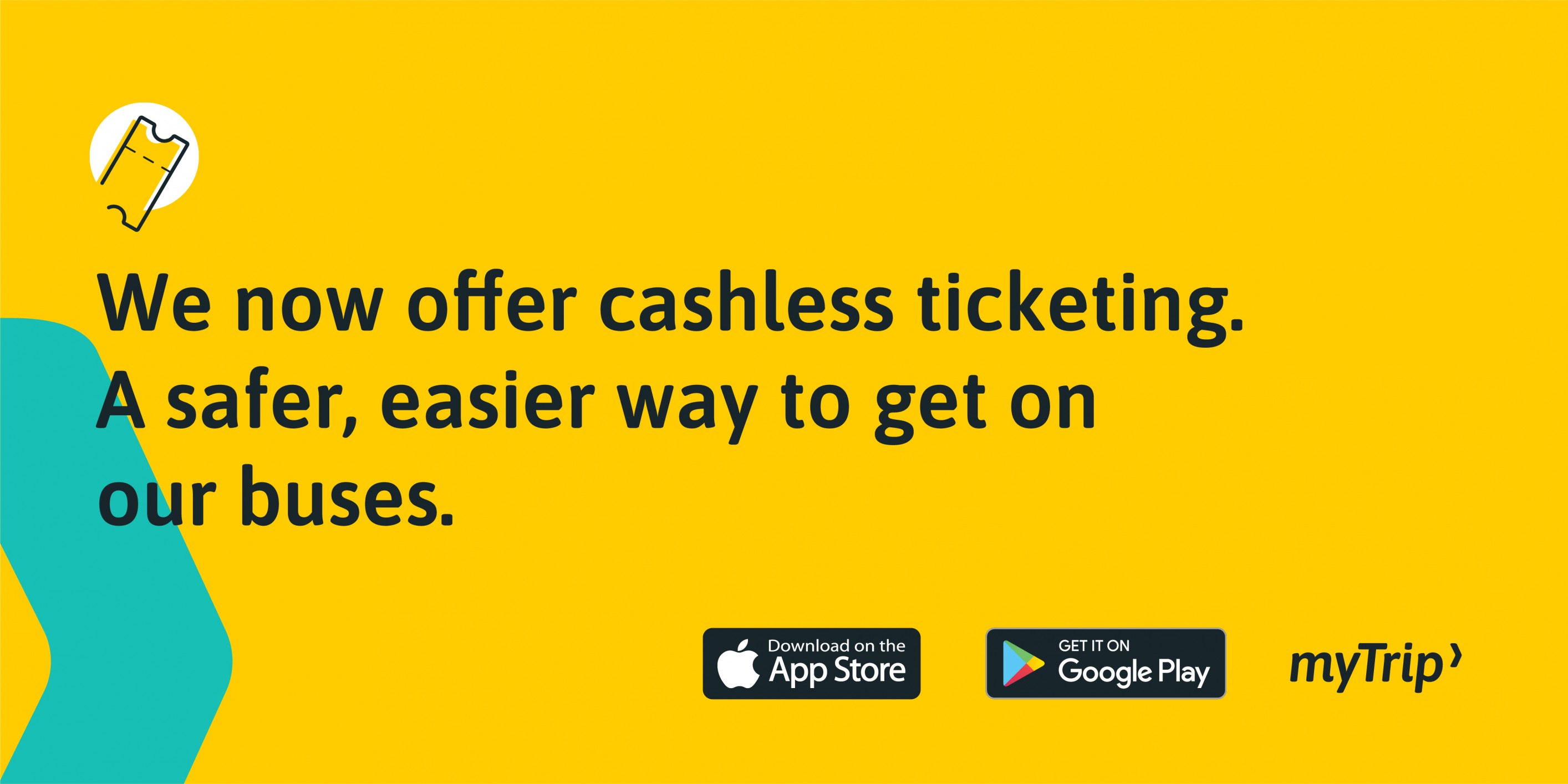 Cashless ticketing with myTrip